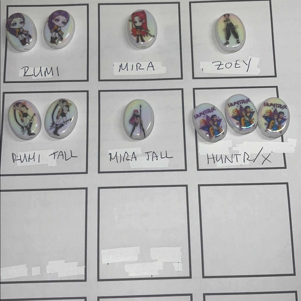 KPop, Demon Hunters, HUNTR/X - Build your pen. VARIOUS CHARACTERS - Picture 4 of 13